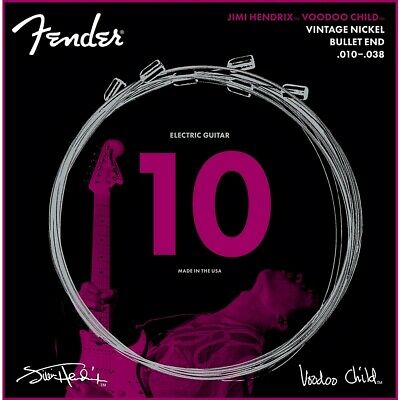 FENDER HENDRIX VOODOO CHILD BULLET END NICKEL 10-38 - DANYS MUSIC SHOP VILLACH