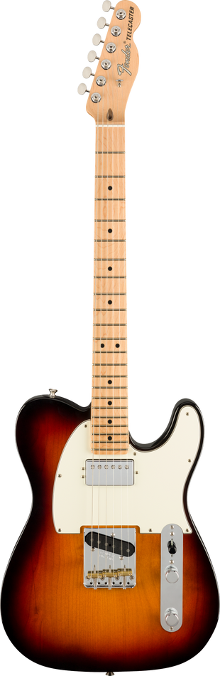 Fender American Performer Telecaster Humbucking Maple Fingerboard 3-Color Sunburst