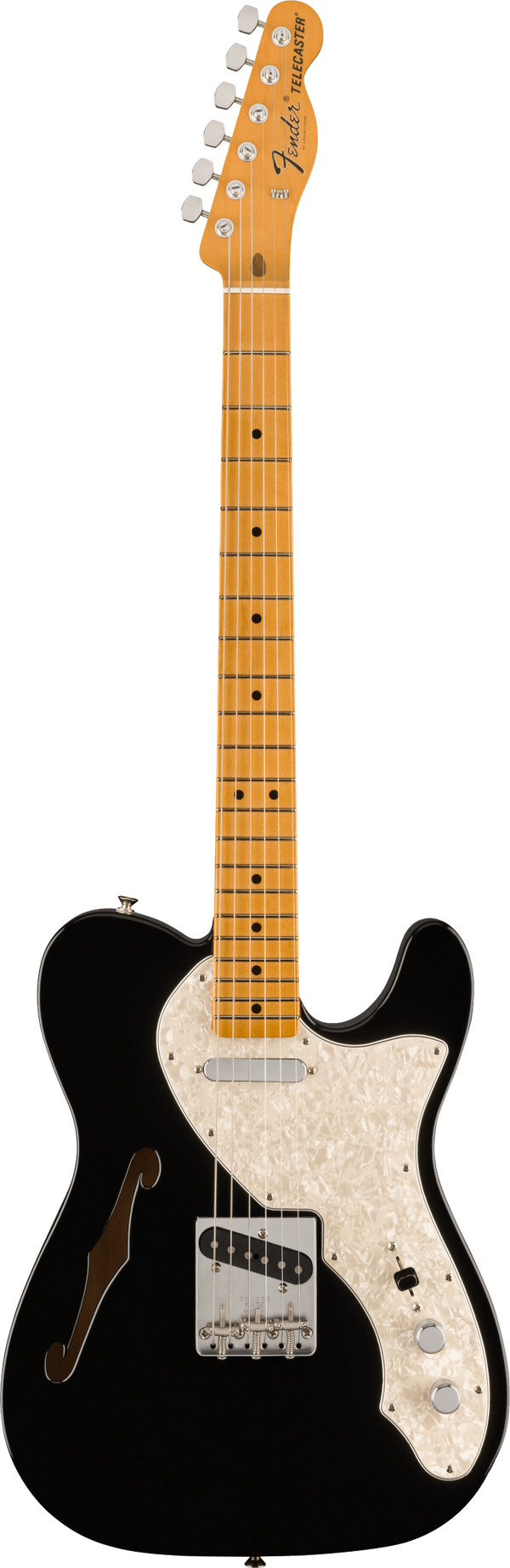 Fender Vintera II '60s Telecaster Thinline Maple Fingerboard Black