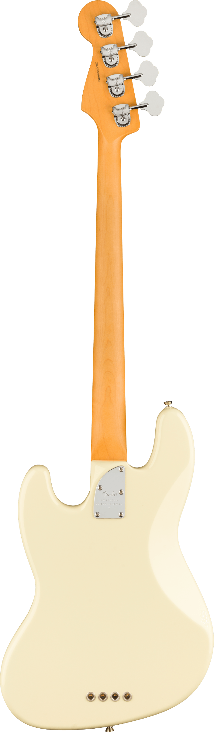 American Professional II Jazz Bass Rosewood Fingerboard Olympic White