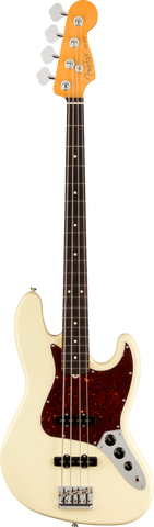 American Professional II Jazz Bass Rosewood Fingerboard Olympic White
