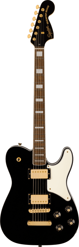 Squier LE TM TELE DX LR PPG GH MH BLK Limited Edition Paranormal Troublemaker Telecaster® Deluxe