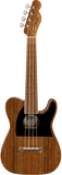 Fender FSR Fullerton Tele Uke All Ovangkol Electro Acoustic Concert Ukulele