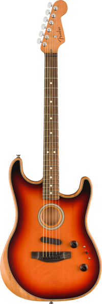 Fender AMERICAN ACOUSTASONIC STRATOCASTER 3CS  3-Color Sunburst