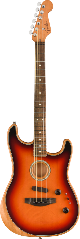 Fender AMERICAN ACOUSTASONIC STRATOCASTER 3CS  3-Color Sunburst