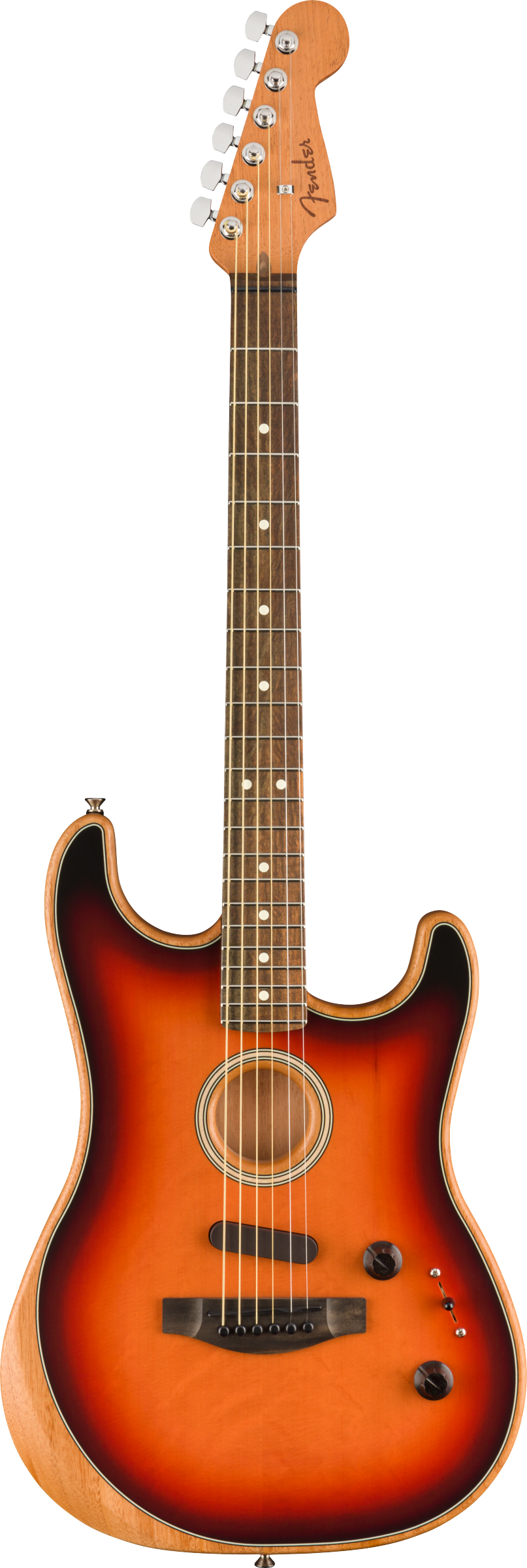 Fender AMERICAN ACOUSTASONIC STRATOCASTER 3CS  3-Color Sunburst