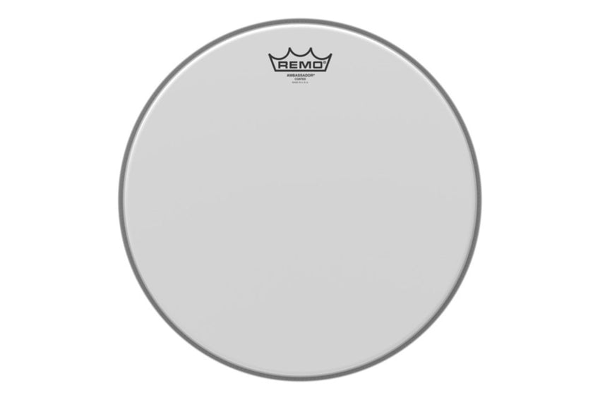 Remo 14" drum head Ambassador white coated 