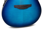 Ovation CS24P-BLFL-G Blue Flamed Maple