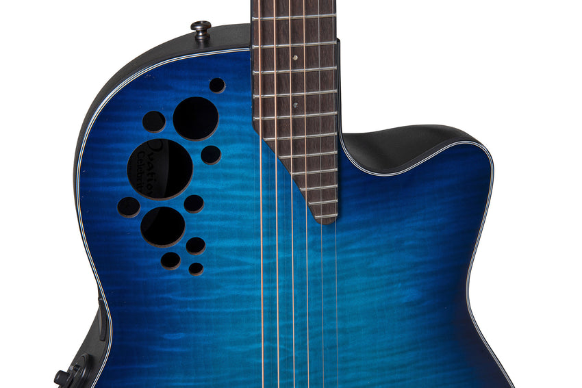 Ovation CE44P-BLFL-G Elite