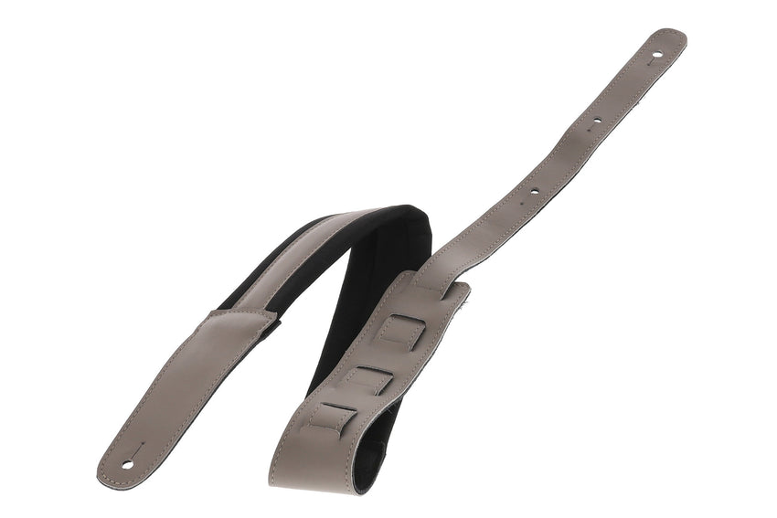 GEWA Gitarrengurt Regular 65 Padded Mystic Gray