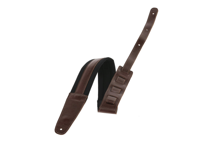 GEWA Gitarrengurt Regular 65 Padded Chocolate