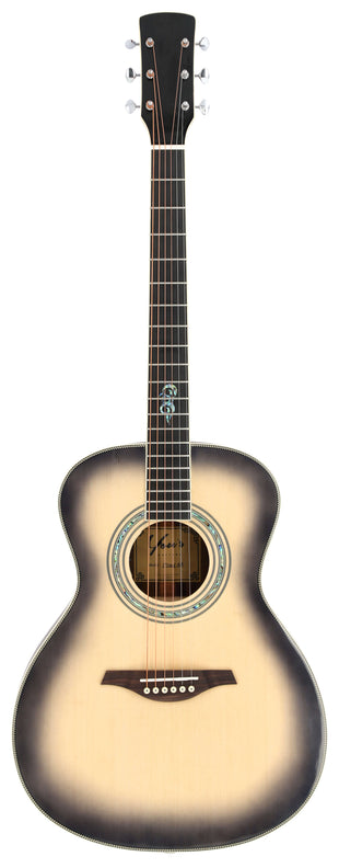 You's Guitars O200E OM Grey Burst