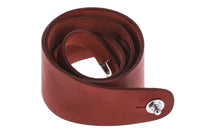 GEWA Gitarrengurt Premium Plain 70 Security Locks Farbe:Red Brown