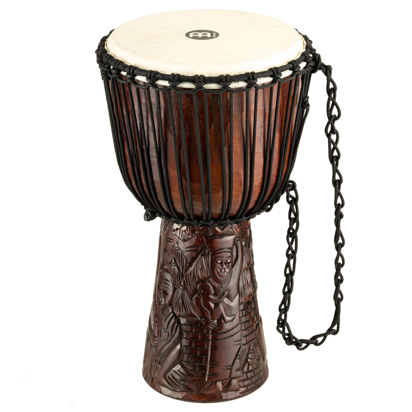 MEINL PROADJ2-M Professional African Style Djembe - Village Carving - Medium