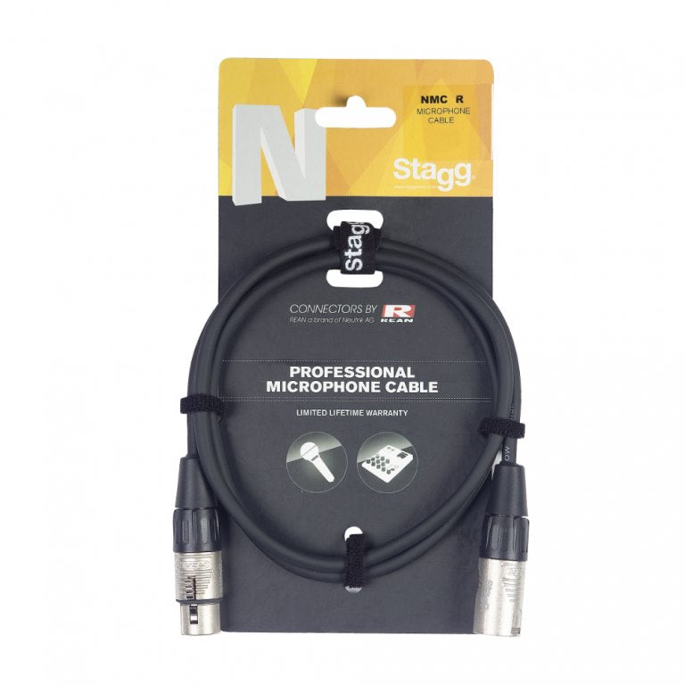 Stagg NMC1R 1m XLR KABEL