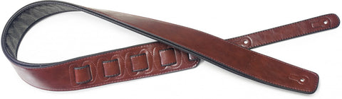 STAGG SPFL 30 RED - Faux leather belt red