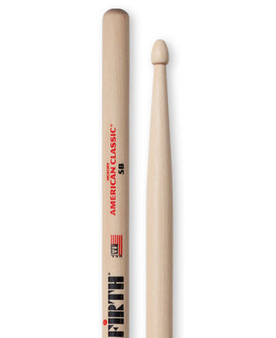 Vic Firth 5B American Classic Hickory Drumsticks 