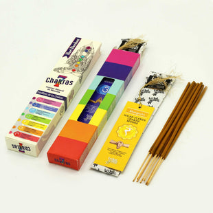 Tribal Incense Sticks - 7 Chakras with Message Card