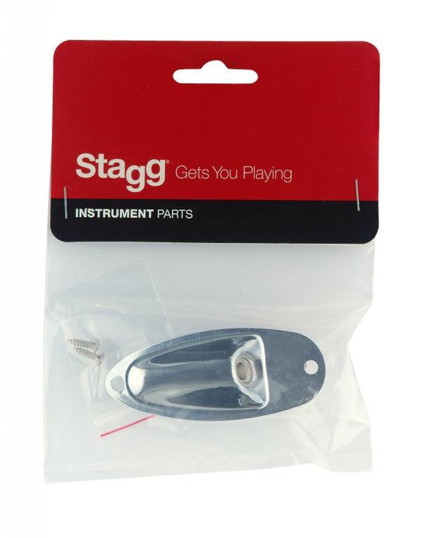 STAGG SP-IJST-CH Einbaubuchse für S-Typ E-Gitarre