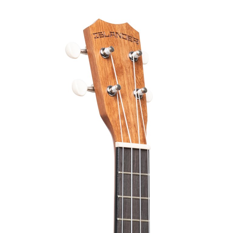 Islander MT-4-ISL Tenor-Ukulele mit Decke aus Mahagoni und Hawaii-Insel-Gravierung