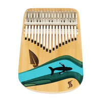 Stagg KALI-PRO17-OCE Kalimba mit 17 Zungen