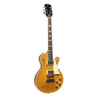 Stagg SEL-DLX HONEY E-Gitarre im LP Look
