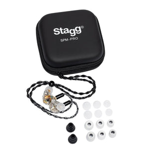 STAGG SPM-PRO TR - 3-way in-ear headphones