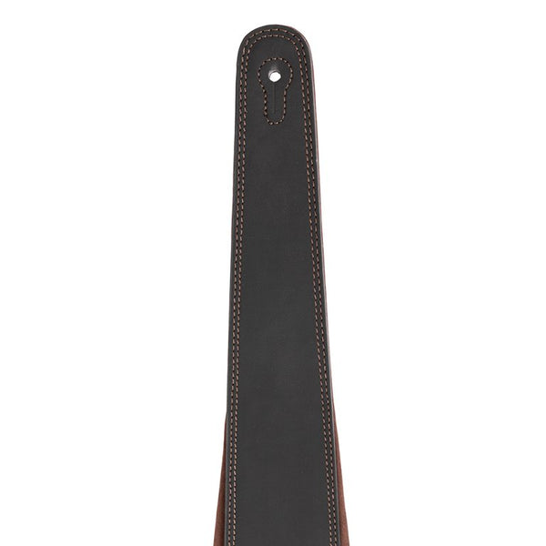 STAGG SLPL-NUBUK-BRWN Ledergitarrengurt