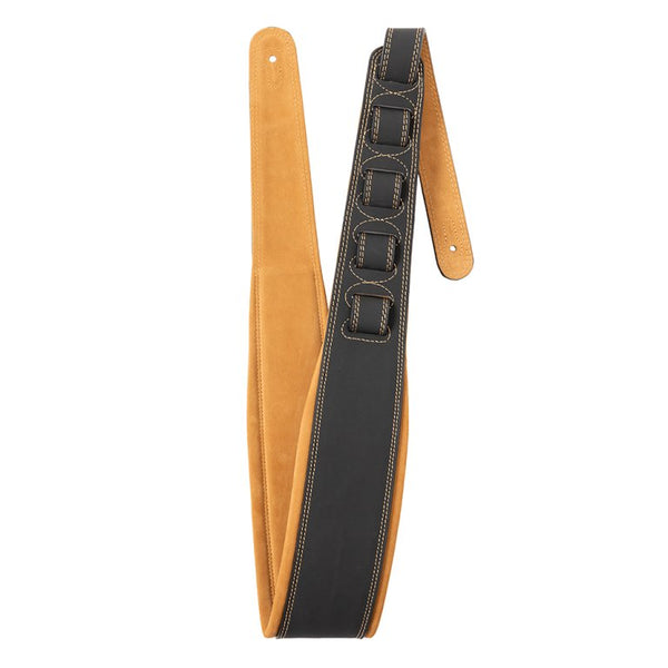 STAGG SLPL-NUBUK-BEIG Ledergitarrengurt