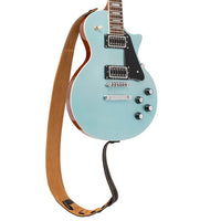 STAGG SLPL-NUBUK-BEIGE Leather Guitar Strap