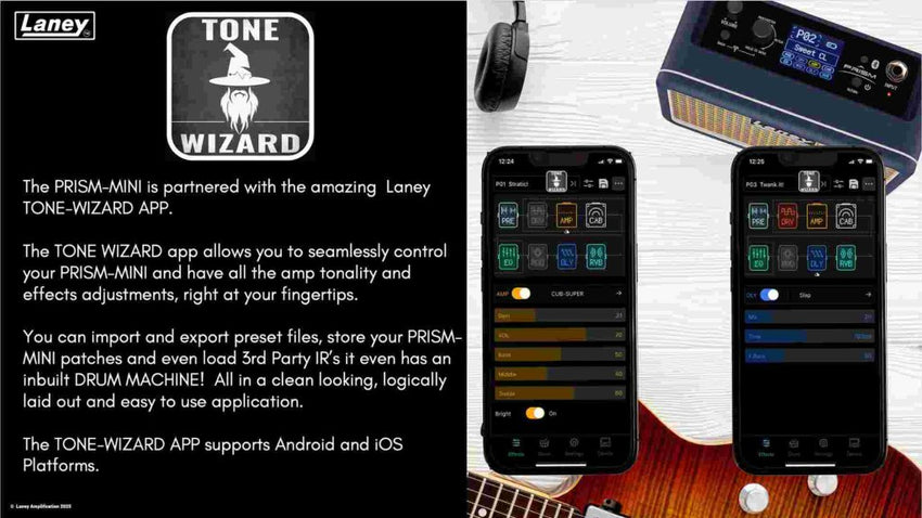 Laney  PRISM MINI-BK Desktopamp