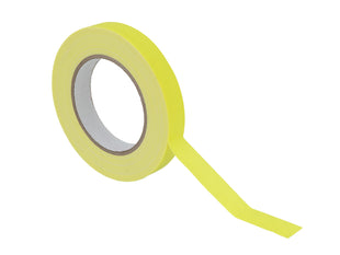 ACCESSORY Gaffa Tape 19mm x 25m neon yellow UV-active