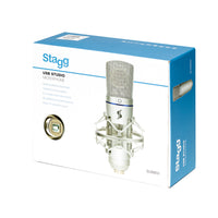 Microfono a condensatore da studio USB Stagg SUSM50