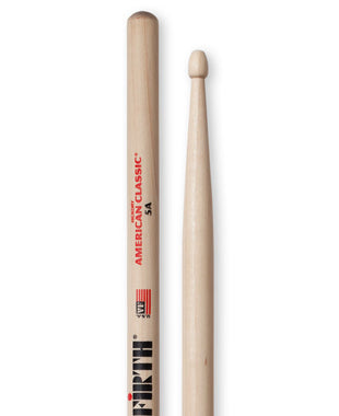 Bacchette Vic Firth 5A American Classic in Hickory 