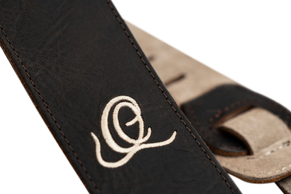 Ortega OSSU-70 Wildledergitarrengurt - Patina Bronze