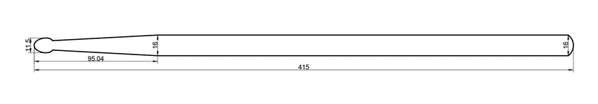 Rohema 2B Hickory Stick