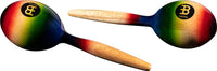 Maracas in legno Meinl MWM1MC - multicolore