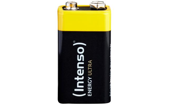 Intenso Energy Ultra 9V Block Alkaline Battery - 6LR61