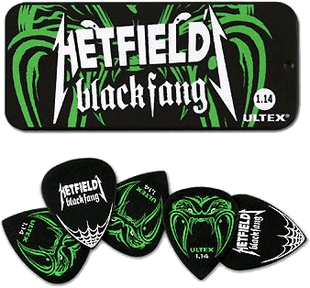 DUNLOP Gitarren Picks Hetfield Black Fang 1.14 mm