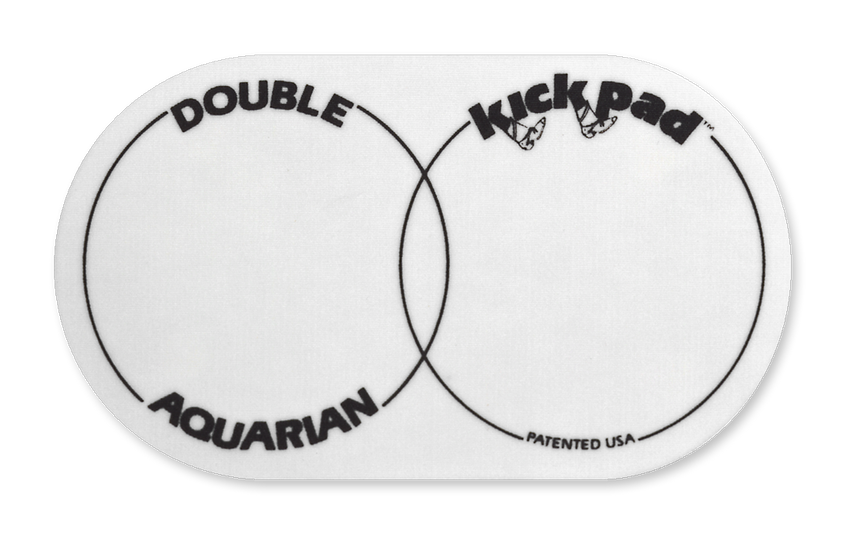 AQUARIAN Bass Drum Kick Pad für Double Bass