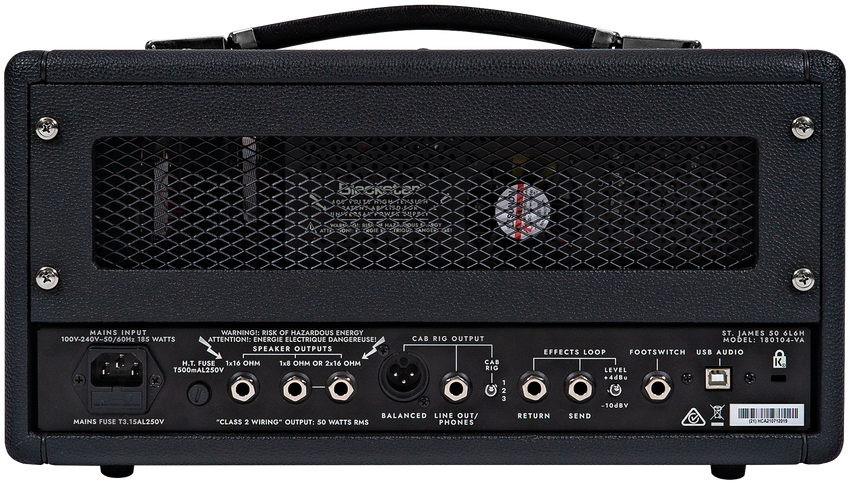 Blackstar St.James 50-6L6HBK E-Gitarrentopteil,