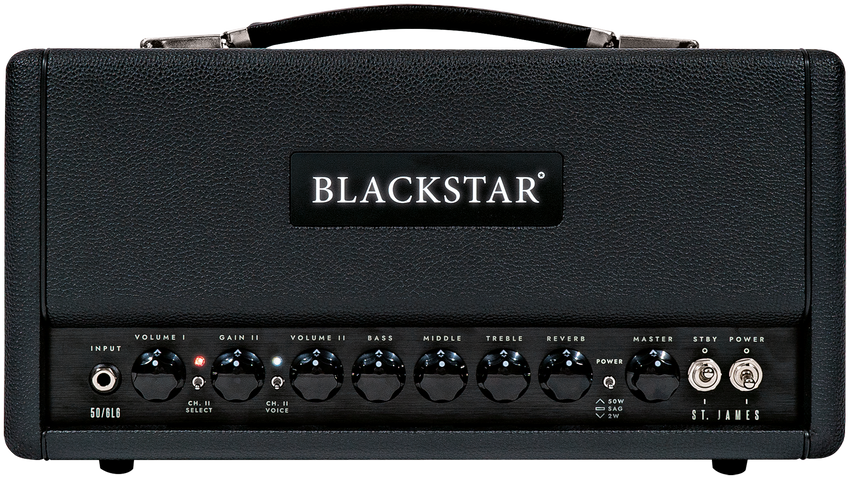 Blackstar St.James 50-6L6HBK E-Gitarrentopteil,