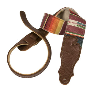 Franklin Strap 2″ Saddle Blanket Guitar Strap Caramel