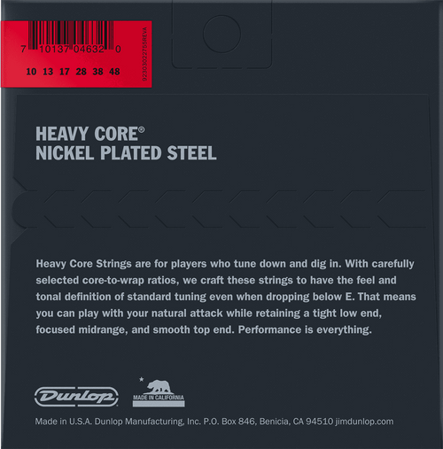 JIM DUNLOP DHCN1048 Nucleo pesante elettrico 10-48