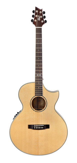 CORT NDX Baritone Natural Satin Western Guitar