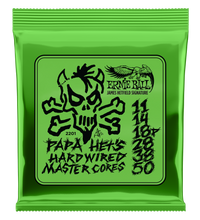 ERNIE BALL EB22010 Papa Hets Hardwired Master Core Sign .11-50