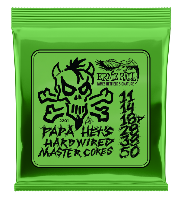 ERNIE BALL EB22010 Papa Hets Hardwired Master Core Sign .11-50