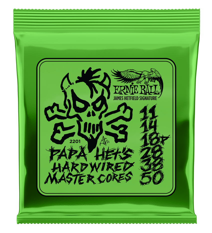 ERNIE BALL EB22010 Papa Hets Hardwired Master Core Sign .11-50