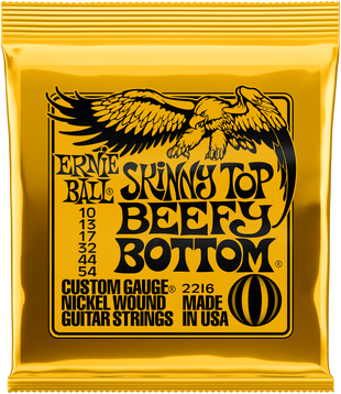 ERNIE BALL EB2216 TOP BEEFY BOTTOM 10-54