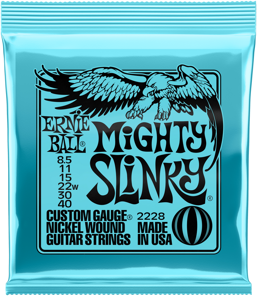 ERNIE BALL EB2228 MIGHTY SLINKY 8.5 - 40